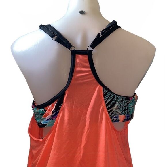 🏖🔥 Zeroxposur swim tank/sport bra New sz medium - Picture 6 of 6